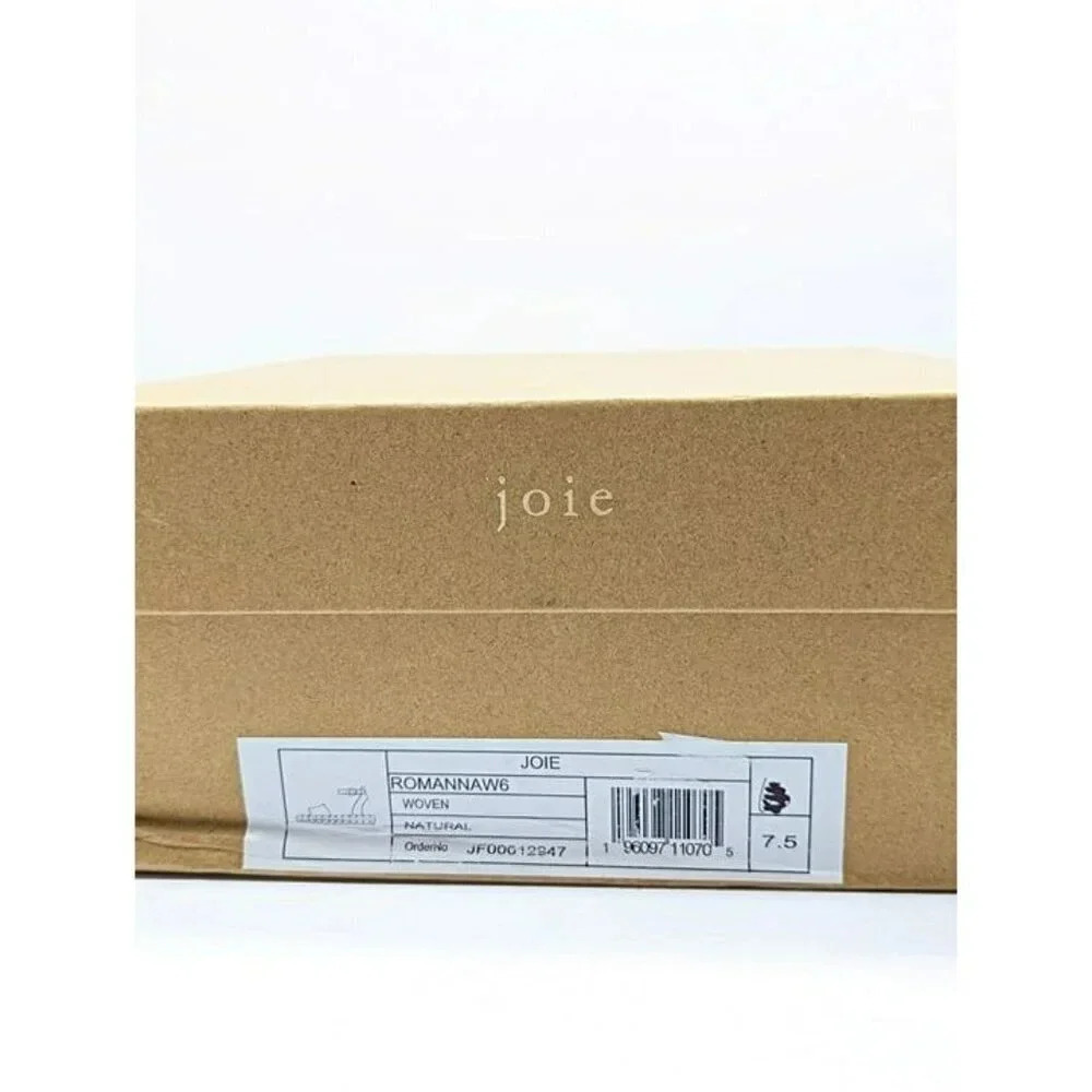 Joie Natural Cork Platform Sandals with Tan Ankle Strap - Picture 11 of 11
